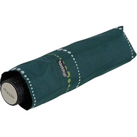 Doppler Fibre-Coloured Pocket Umbrella Havana Sydney, Green