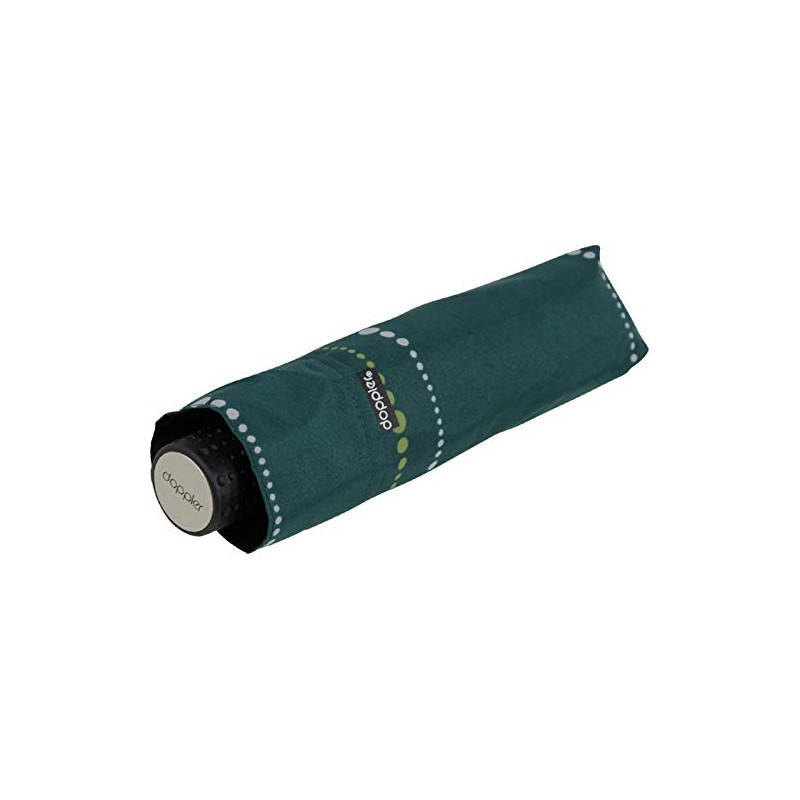 Doppler Fibre-Coloured Pocket Umbrella Havana Sydney, Green