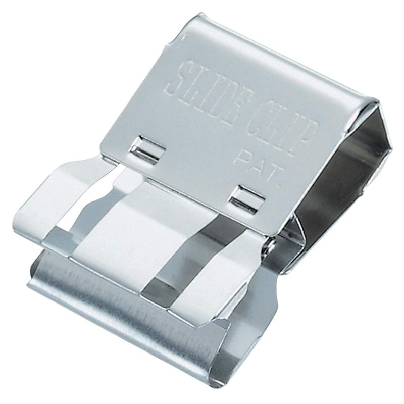 TOHKIN SC-S10S-3 Slide Clip, Small, Silver, 10 Pieces x 3
