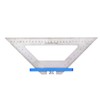Woodworking Triangle Ruler Carpenter Square 140mm Dual Scale Measuring Scribing