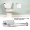 Wall Mount Single Toilet Paper Holder Stainless Steel Tissue Roll