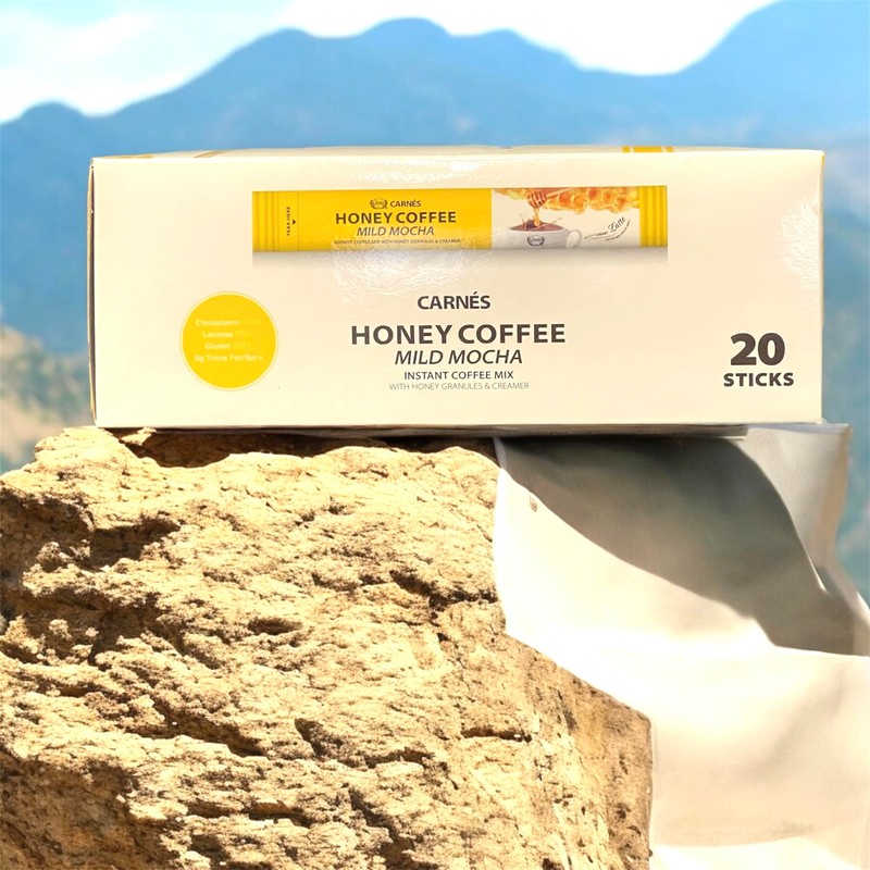 Instant Coffee Powder, Quick Dissolving (COMBO, HAZELNUT HONEY COFFEE)