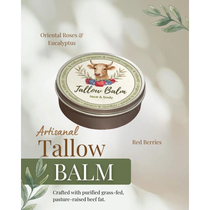 Tallow Balm | Bálsamo Artesanal | Blasamo De Cebo De