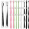 Pinkunn 36 Pcs Soft Bristle Toothbrush Micro Nano Manual Toothbrush