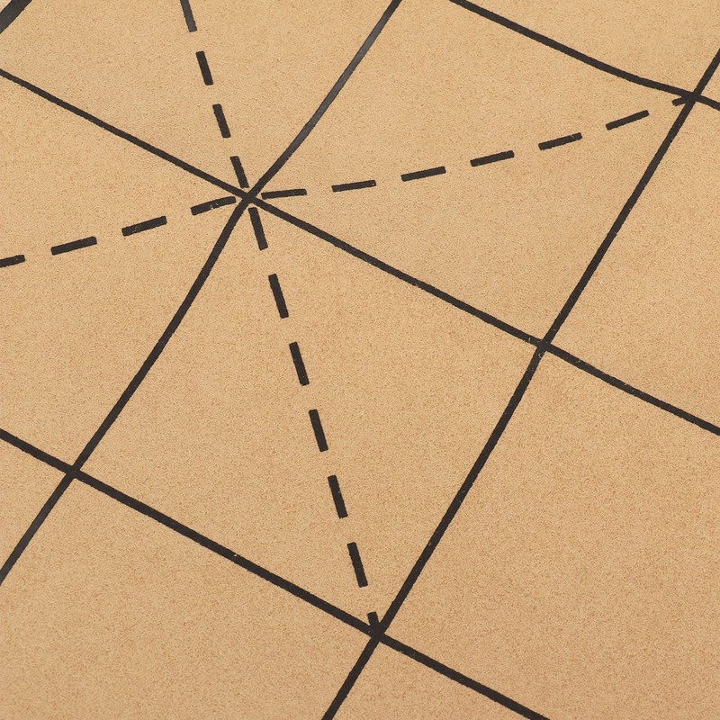 Chinese Chess Board Microfiber Leather Folding Roll Up Chess Board