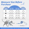 rabbitgoo Cat Harness and Leash Set for Walking Escape Proof,