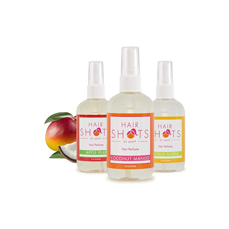 Hair Shots Heat Activated Hair Fragrance Fab Three Bundle 3