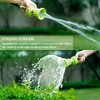 HOSUN Fireman Hose Nozzle for Garden Hose, Adjustable Brass Sprayer,
