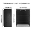 Nursing Clipboard, 3-Layers Foldable Nurse Clip Boards with Pen Holder