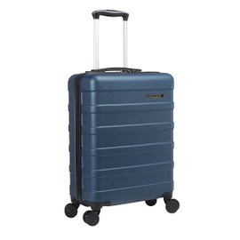 Cabin Max Anode 44L 55x40x20cm (22x16x8inch) Carry On Hand Luggage Suitcase - Lightweight, Hard Shell, 4 Wheels, 3 Digit Combination Lock (Endless Sea)