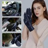 GSG SINCE 1998 Womens Winter Gloves Touchscreen Genuine Leather Gloves