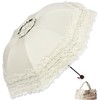 Lace Sun Parasol Wedding Princess Lolita Umbrella (Flower Printed Lining)