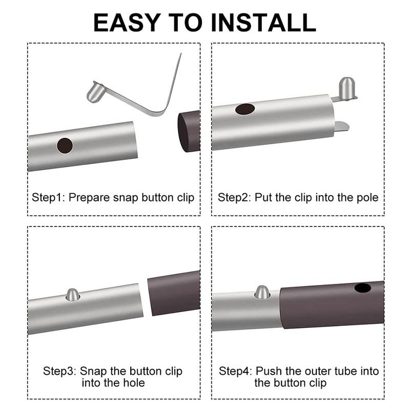 Kayak Spring Clips, Push Button Spring Clip, Kayak Paddle Spring
