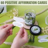60 Positive Pickle Cards Jar, Emotional Support Pickle, Unique Positive