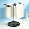 Upgraded S-Shape Hand Towel Stand for Bathroom - 14" Lightweight