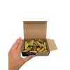 Pack of 30 Brass Impact Dowels M12 x 38 mm,