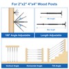 PLANTOP 20 Pairs 1/8" Black Cable Railing Kit, T316 Stainless