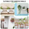 Yungyan 20 Sets 5" Self Watering Hanging Planter White Lazy