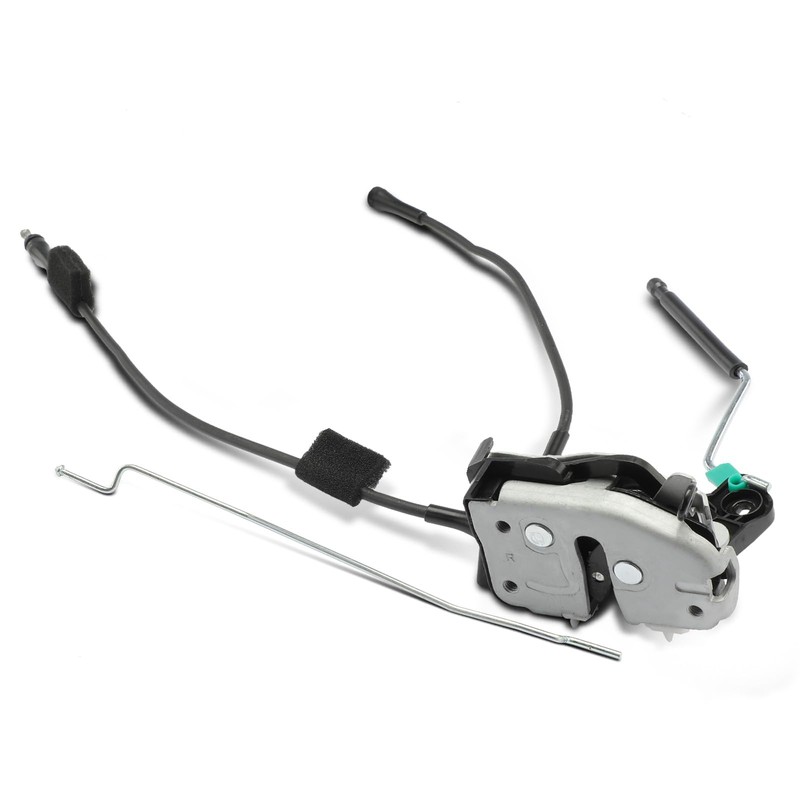 A-Premium Right Passenger Side Door Lock Latch Assembly with Cable