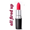 M·A·C MAC RETRO MATTE LIPSTICK ALL FIRED UP , WITH