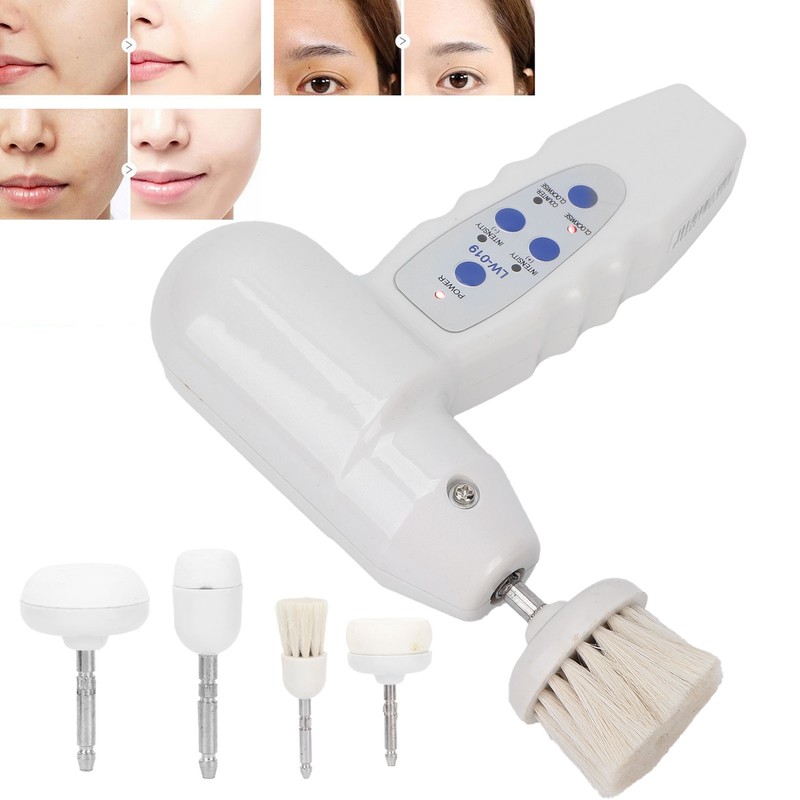 Electric Facial Cleansing Brush Plastic Rotary Exfoliating Brush Rechargeable Face