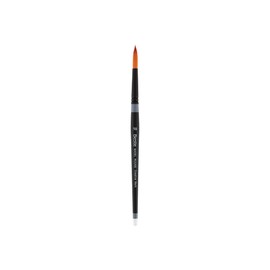 Creative Mark Beste Golden Taklon Hair Brushes - Watercolor Paint Brushes for Acrylic, Watercolor, Water-Soluble Oil, and Any Wet Paint - Bushy Round - 10-2 Pack