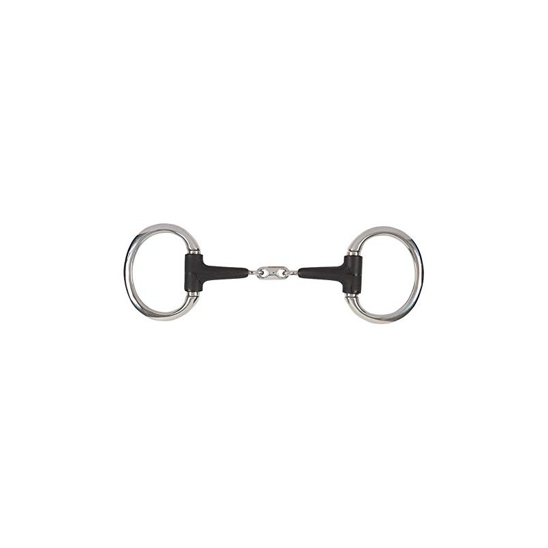Shires Equikind+ Peanut Link Eggbutt Steel 5.5 Inch