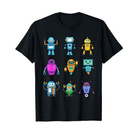Cool Robot Costume Girls Boys Robots T-Shirt