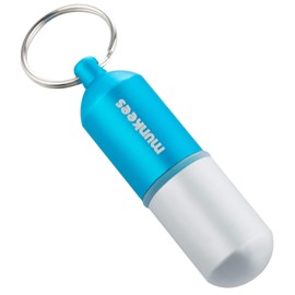 Munkees Waterproof Capsules, Watertight Accessory Case, Airtight Pill Bottle for Camping, Hiking, Backpacking, Compact Valuables Container for Outdoors