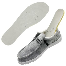 Plantillas de zapatos para Hey Dude Wally de repuesto de zapatos, insertos de zapatos para hombres, plantillas de espuma viscoelástica para hombres, p