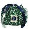 Arabesque x Medium Blue Stylish Pouch (Small)
