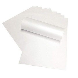 A4 120gsm Pearlescent Double Sided Paper for Inkjet and Laser Printers - Glossy White