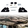 TORQUE Rear Bracket Set for Air Helper Suspension Bag 1963-1972