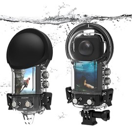 Honlyn Dive Case Compatible with Insta360 X3 50m Waterproof Case Original Accessories Compatible with Insta 360 ONE X 3