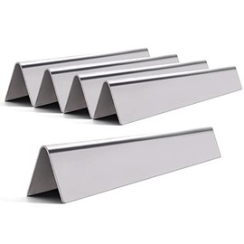Hiorucet 17.5 Inch 7620 7621 Flavorizer Bars for Weber Genesis 300 Series, E310 S310 E320 E330 S330 EP310 EP320 EP330 Grills (Front Control), Durable Stainless Steel Heat Plates Placement, 5-Pack