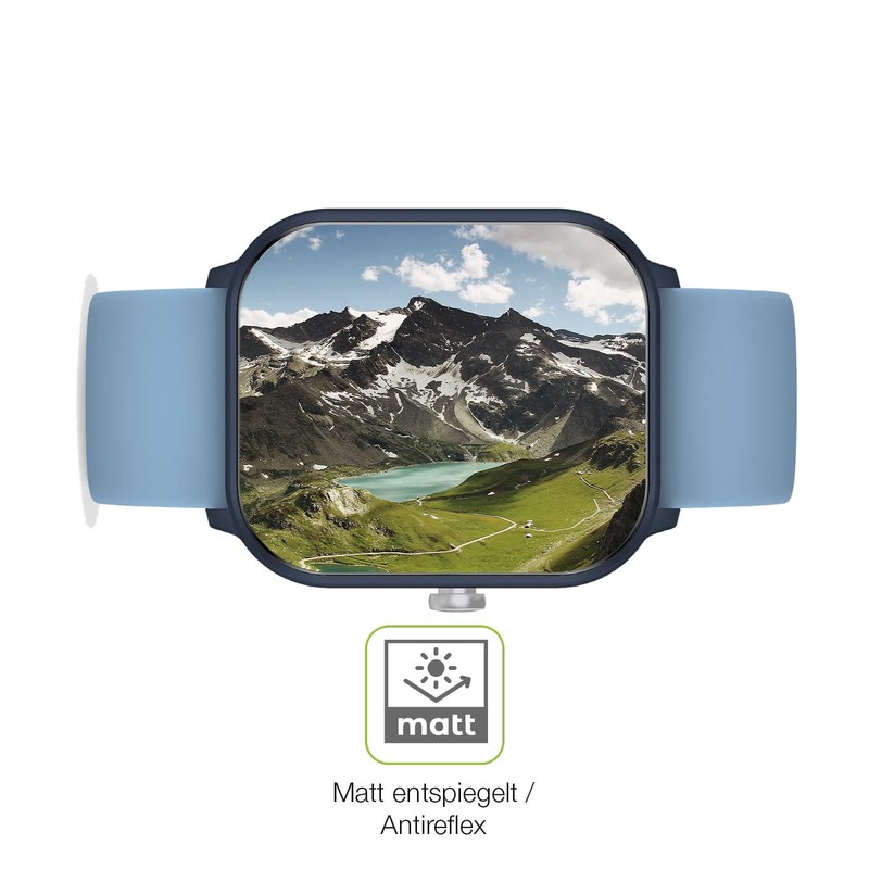 dipos FLEX 2x Matte Screen Protectors Suitable for Ice-Watch Ice