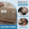 H.VERSAILTEX 100% Waterproof Sofa Covers for 3 Cushion Couch Modern
