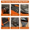 10 x 10 x 62 inch Canopy Tent Storage Bag