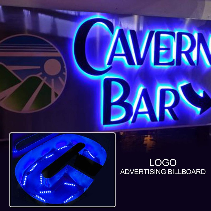 EAGWELL 20 Ft Storefront 40 Pieces RGB 5050 LED Light