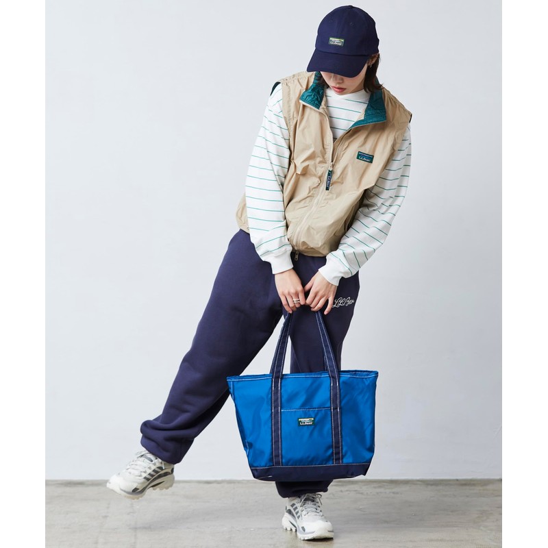 [L.L.Bean] Everyday Lightweight Tote Medium, blue, M