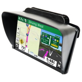 Ramtech 7 Inch GPS Visor Sun Shade with Bonus Stylus Pen & Screen Protector, Compatible with RM RVND 7 GPS, TripMaker RVND 7715 LM 7720 LM 7730 LM, Good Sam RVND 7725 7735 LM GPS, VSC7