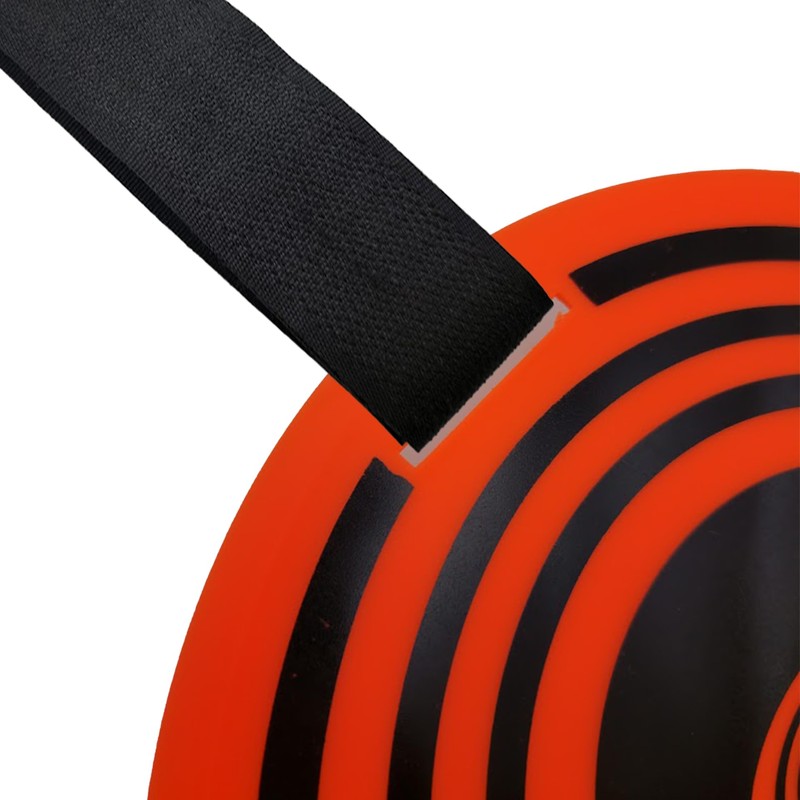 OPTIMUM FOOTBALL SOCCER HANGING TARGET x 2PCS, 9” DIAMETER BULLSEYE