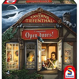 Schmidt | The Taverns of Tiefenthal: Open Doors Expansion | Board Game | Ages 12+ | 2-4 Players | 60 Minutes Playing Time