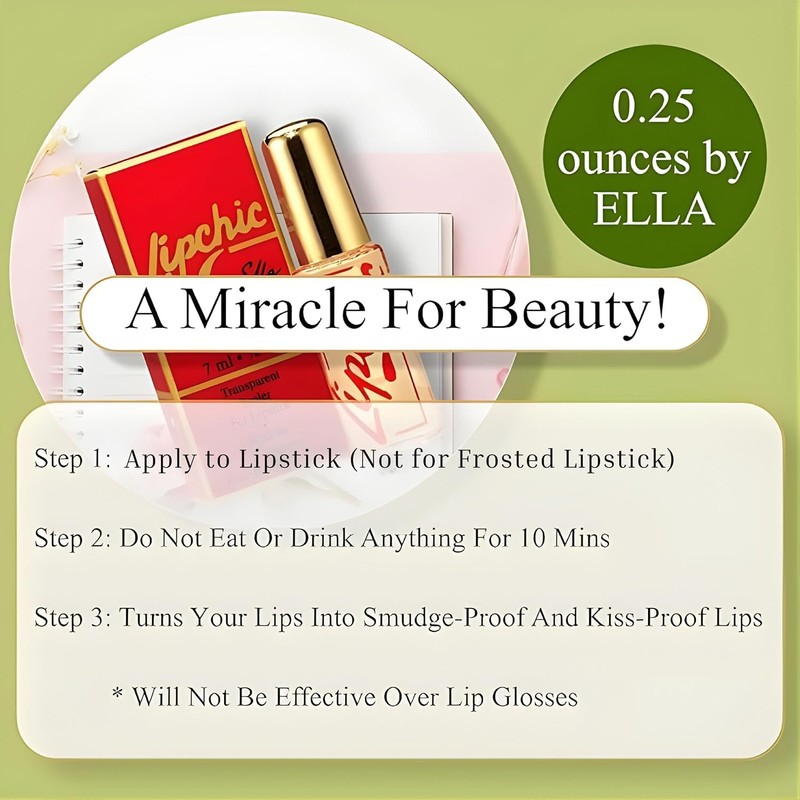 Lipchic Lipstick Sealers, 6 pieces, Value Pack