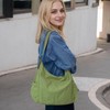 Nylon Crossbody Bags for Women Large Hobo Bag Green Designer