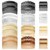 Amabro 24pcs French Side Combs Hair Clips Wedding All Hair
