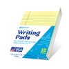 KAISA Legal Pads 5x8 inch Small Writing Pads Narrow Ruled