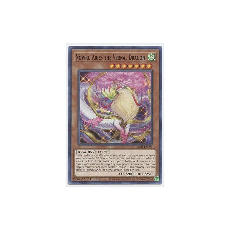 Nowru Aries The Vernal Dragon - BACH-EN096 - Common -