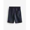 NEXT Basic Jersey Shorts Pack of 2, Navy/Charcoal, 7 years