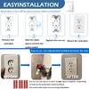 6 Pack Wall Plate Spacer+24 PCS Switch and Receptacle Spacers